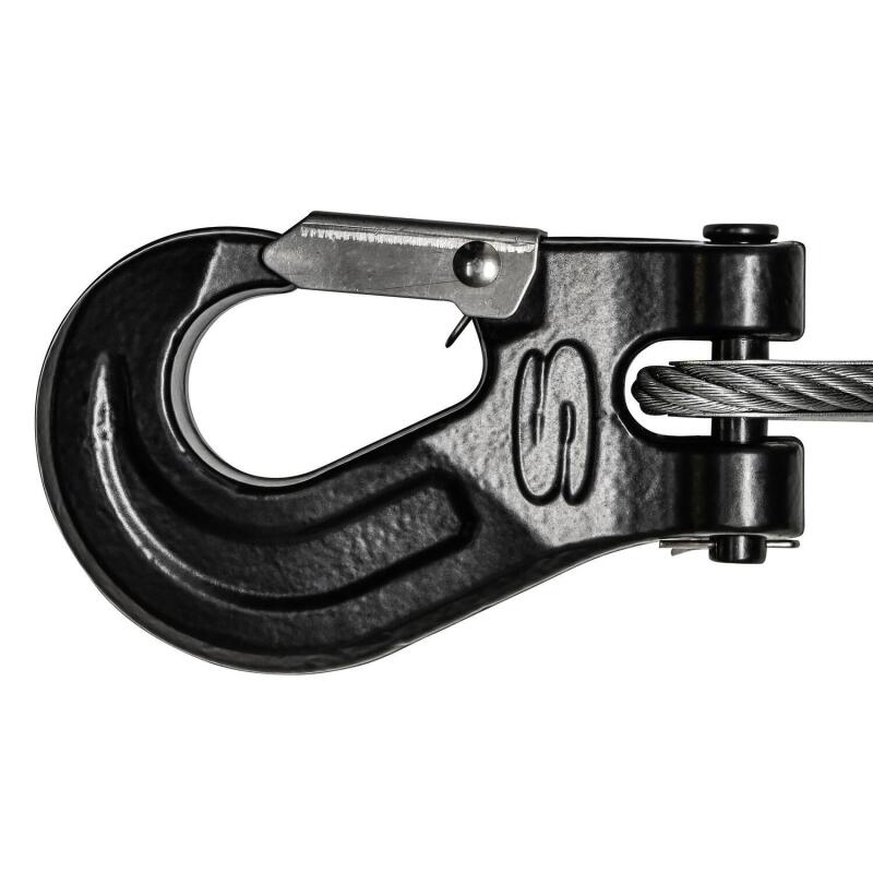 Superwinch 10000 LBS 12V DC 3/8in x 85ft Wire Rope - 1710200