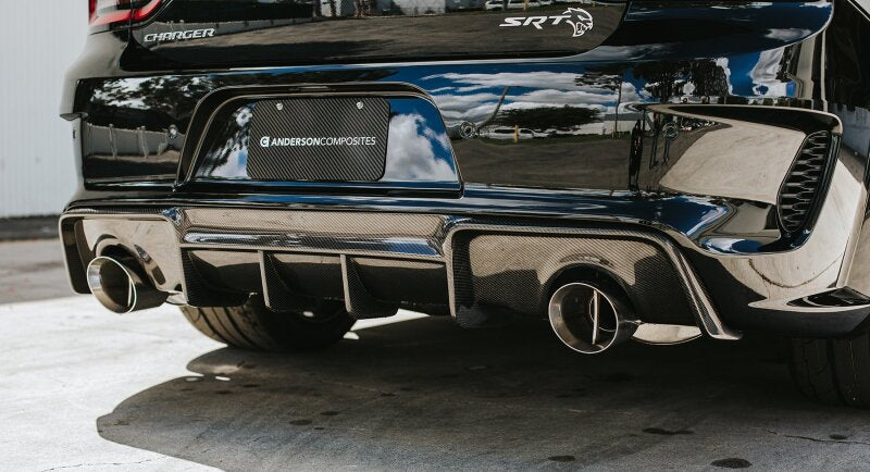 Anderson Composites 15-21 Dodge Charger Widebody MB Carbon Fiber Rear - AC-RD15DGCR-MB