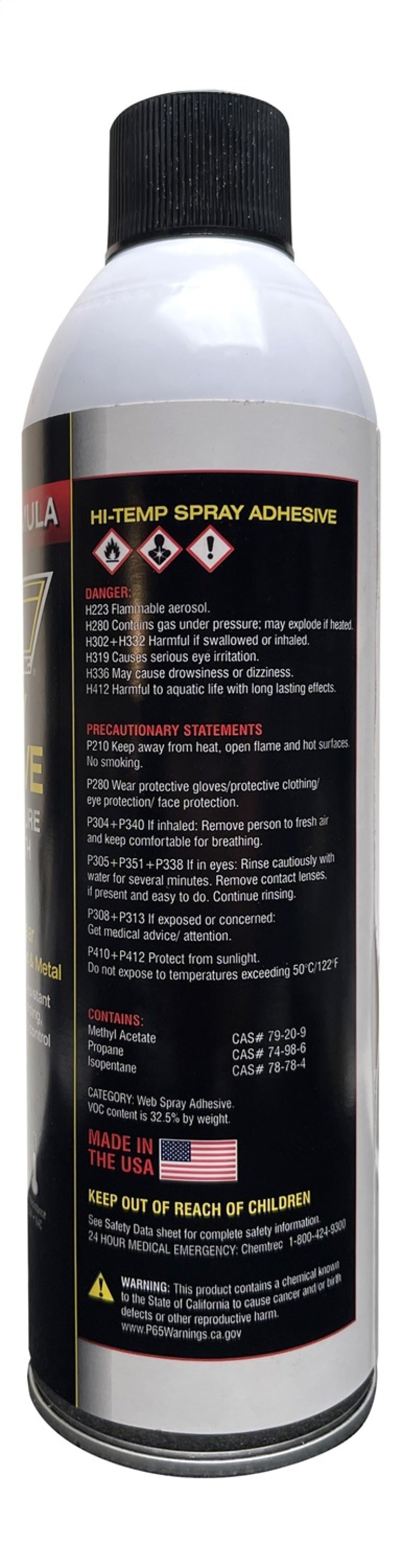 DEI Hi Temp Spray Adhesive 13.3 oz. Can (Aerosol) - 10492