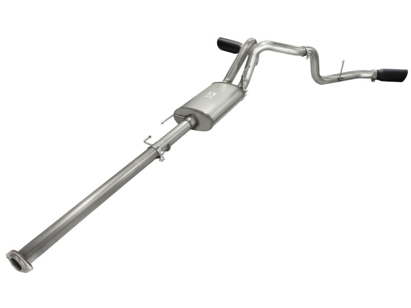 aFe MACHForce XP Exhaust 3in SS Dual Side Exit CB - 49-43056-B