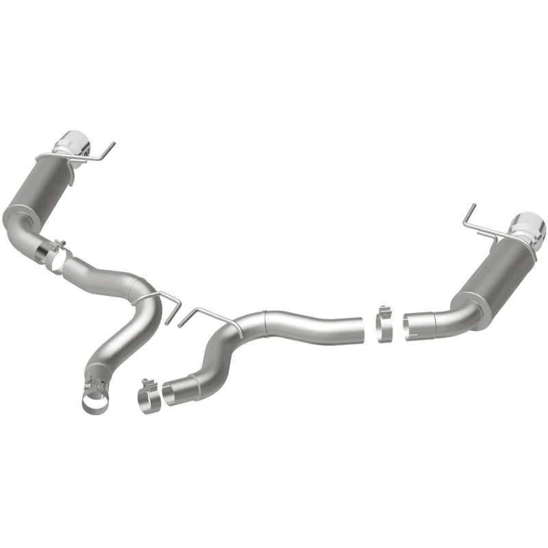 MagnaFlow Axle Back, SS, 3in, Competition, Dual Split Polished 4.5in - 19103