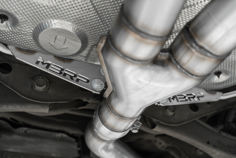 2019+ MBRP Hyundai Veloster Turbo Cat Back - Aluminized - S4705AL