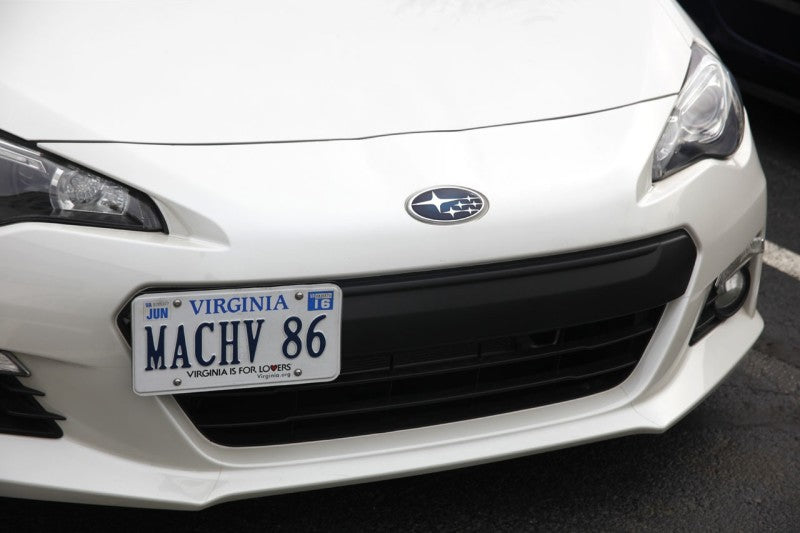 Turbo XS 13-16 Subaru BRZ/Scion FR-S License Plate Relocation Kit - TOWTAG-BRZ