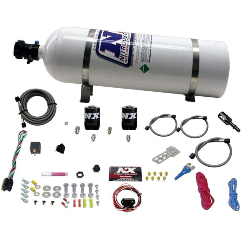 Nitrous Express 11-15 Ford Mustang GT 5.0L Coyote Single Nozzle - 20932-15