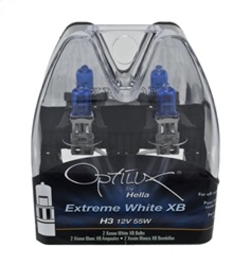 Hella H3 12V 55W Xen White XB Bulb (Pair) - H71071312