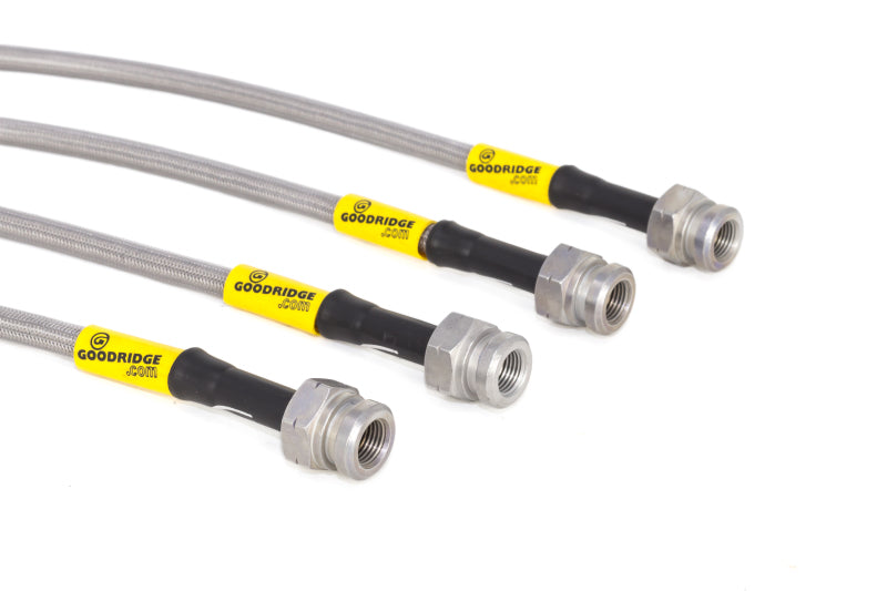 Goodridge 89-02 Nissan Skyline (R32/R33/R34) Stainless Steel Brake Line Kit - 22160