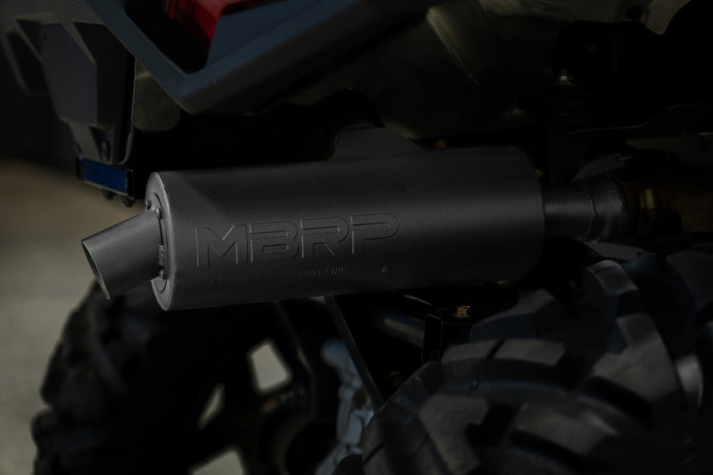 MBRP 01-05 Polaris Sportsman 400 / 06-07 Sportsman 450 Slip-On - AT-6502SP