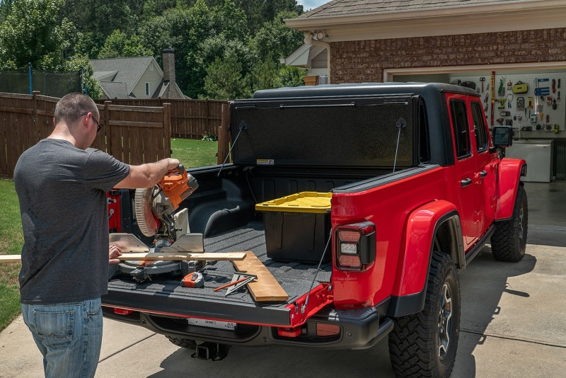 Rugged Ridge Armis Hard Folding With LINE-X Bed Cover 2020 - 13550.24