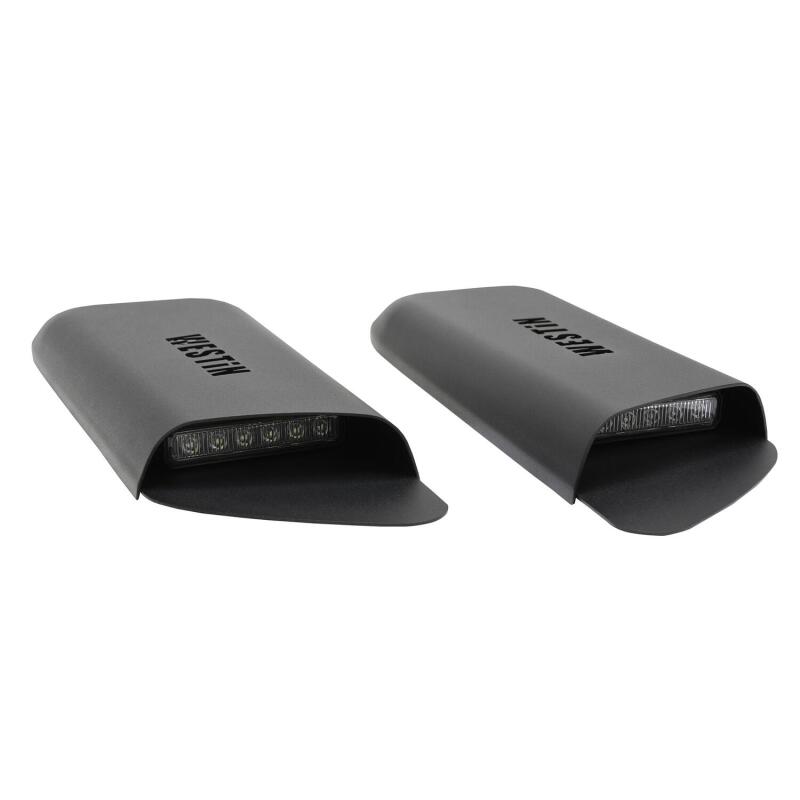Westin 18-20 Jeep Wrangler JL 2dr LED Hood Scoops - - 62-41115