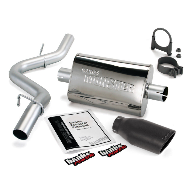 Banks Power 97-99 Jeep 2.5/4.0L Wrangler Slip Fit Cat Monster - 51312-B