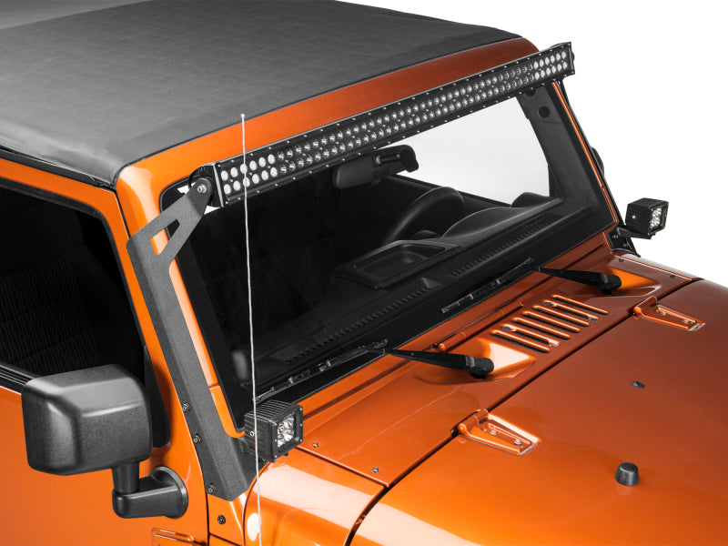 Raxiom 07-18 Jeep Wrangler JK 50-Inch LED Light Bar Windshield - J106744