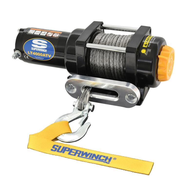 Superwinch 4000 LBS 12V DC 3/16in x 50ft Synthetic Rope - 1140230