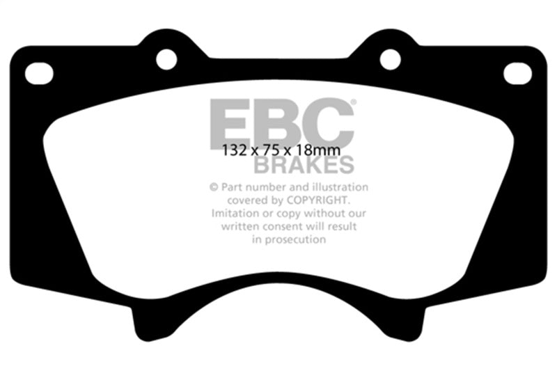 EBC Greenstuff Brake Pad Sets (Fronts Only) - DP61657