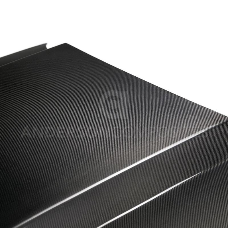 Anderson Composites 10-12 Ford Mustang Type-CJ 3in Carbon Fiber Cowl - AC-HD10FDMU-CJ