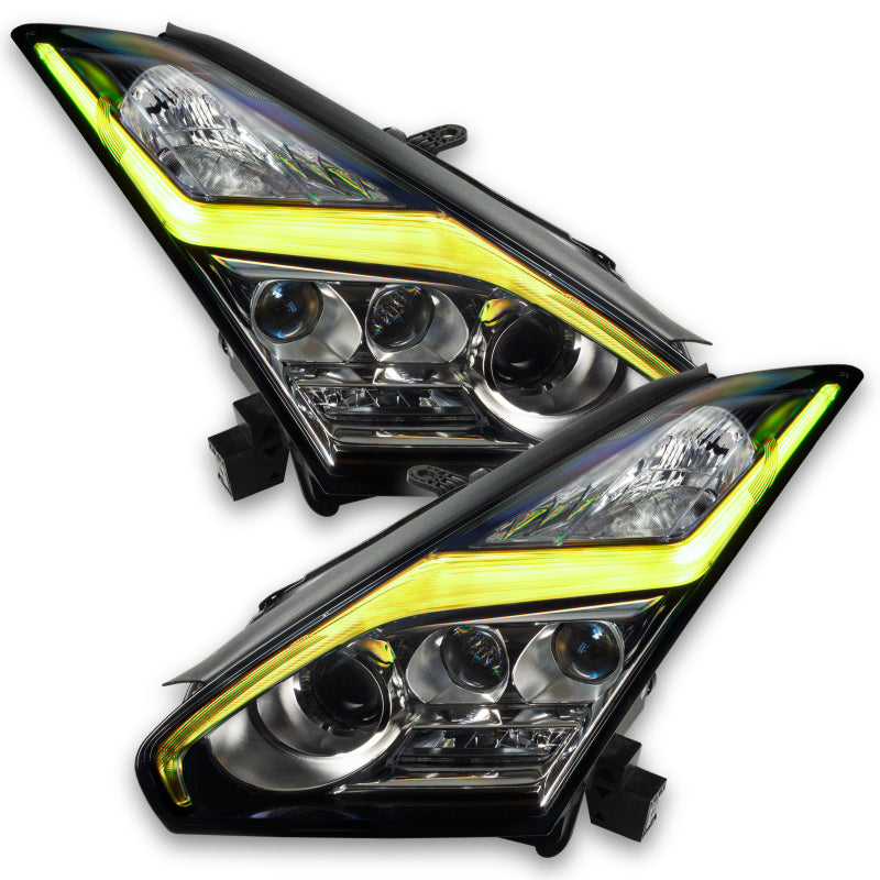 Oracle 1521 Nissan GTR RGB+W (Lightning Bolt) Headlight DRL Upgrade - 1283-333