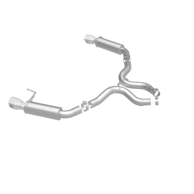 MagnaFlow Axle Back, SS, 3in, Competition, Dual Split Polished 4.5in - 19103