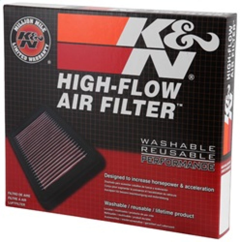 K&N Replacement Panel Air Filter for 2015 Ford Mustang 2.3L - 33-5029