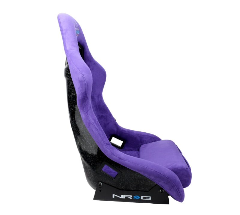 NRG FRP Bucket Seat PRISMA Edition W/ pearlized Back Purple - FRP-302PP-PRISMA