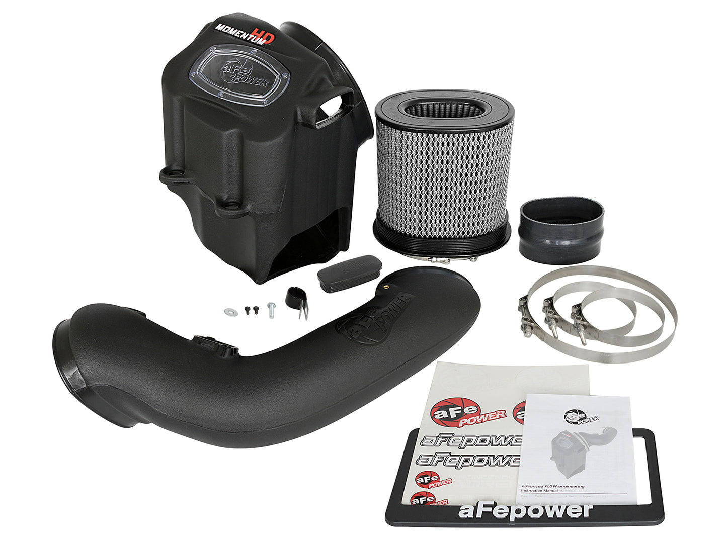 aFe Momentum HD Intakes Pro Dry S Ford Diesel Trucks - 51-73006