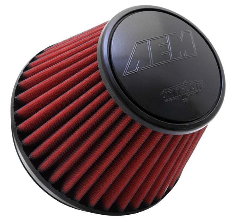 AEM 6 in x 5 in Dryflow Conical Air Filter - 21-209DK