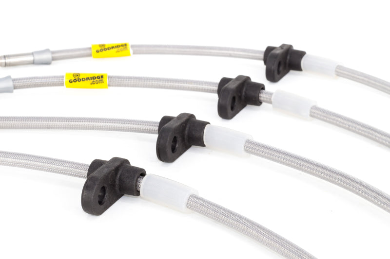 Goodridge 97-01 Honda Prelude (Base Model) Stainless Steel Brake Line - 20037
