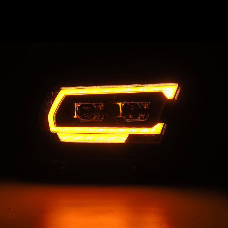 AlphaRex 19-22 Dodge Ram 1500 PRO-Series Projector Headlights Black w/Seq - 880574
