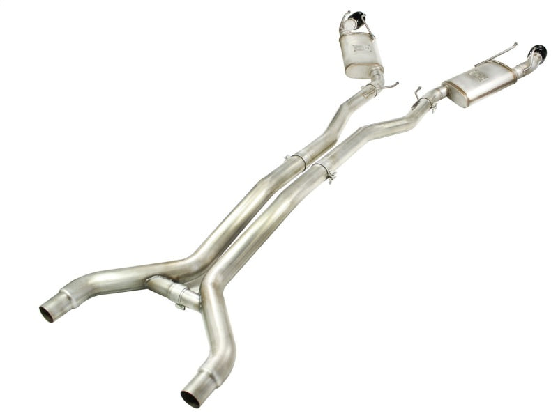 aFe MACHForce XP Exhaust 3in Stainless Stee CB/10-13 Chevy Camaro - 49-44039-B
