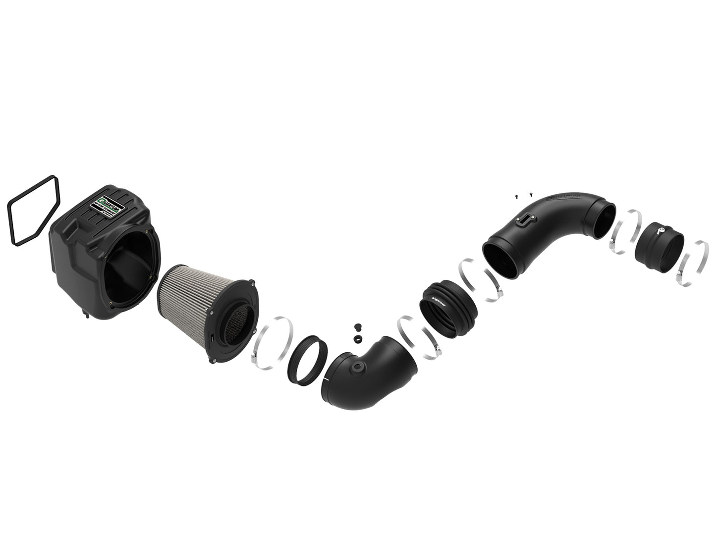 aFe Quantum Pro DRY S Cold Air Intake System 08-10 - 53-10005D