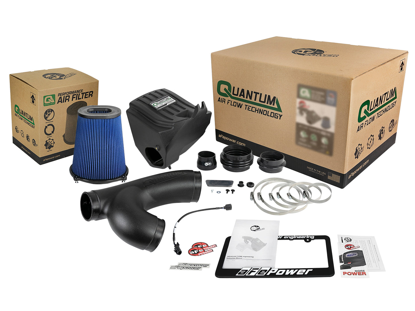 aFe Quantum Pro 5R Cold Air Intake System 15-18 Ford - 53-10008R