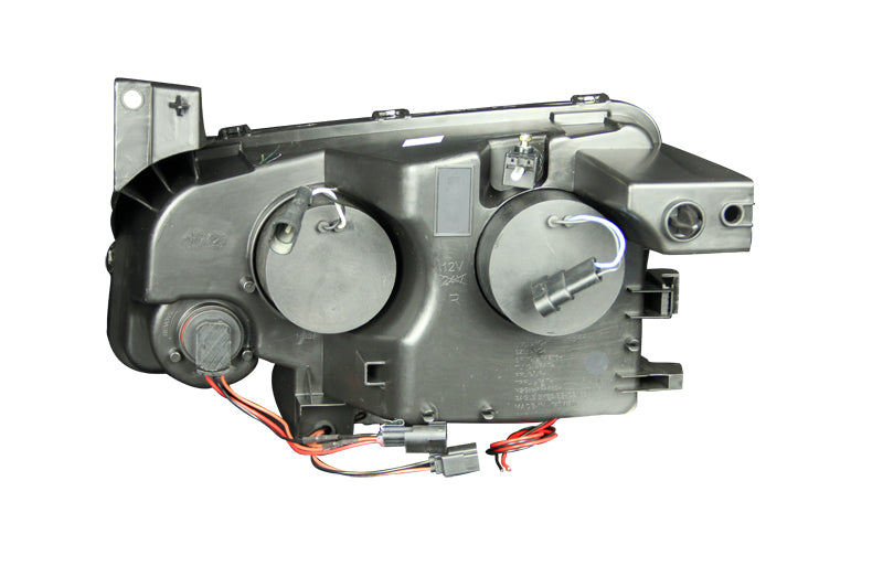 ANZO 2006-2010 Dodge Charger Projector Headlights w/ Halo Chrome (CCFL) - 121217