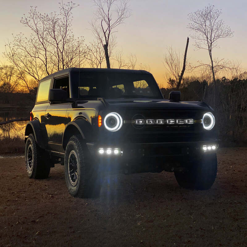 ORACLE Lighting 21-22 Ford Bronco Triple LED Fog Light Kit - 5890-001