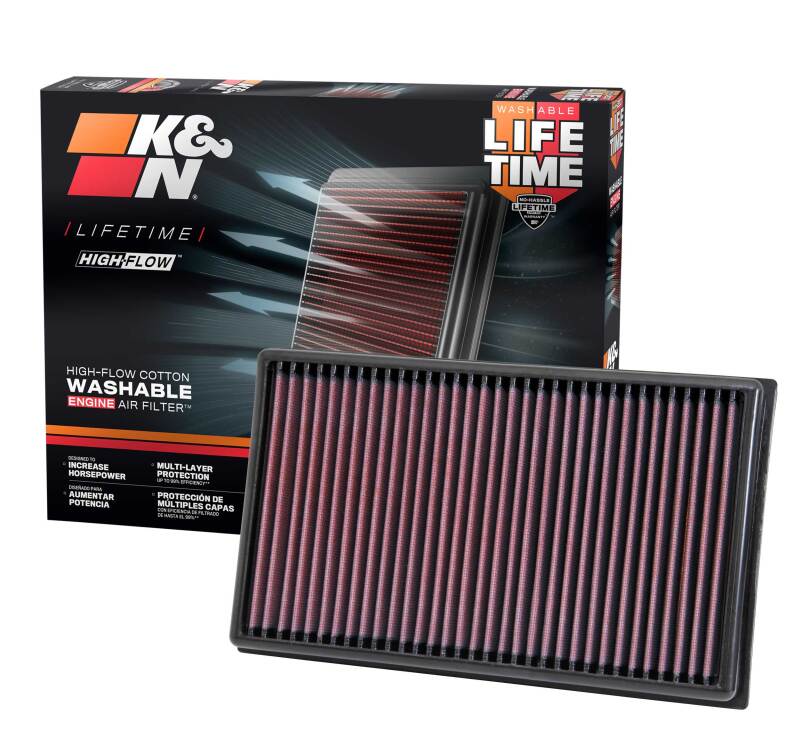 K&N Replacement Air FIlter 12-13 VW Golf VII 1.6L/2.0L DSL - 33-3005