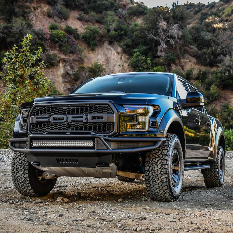 Westin 17-20 Ford F-150 Raptor Outlaw Front Bumper - Tex. - 58-62025