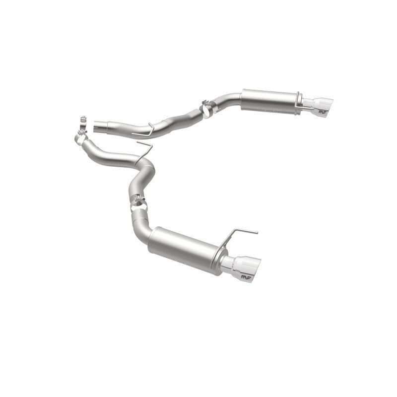 MagnaFlow Axle Back, SS, 3in, Competition, Dual Split Polished 4.5in - 19103