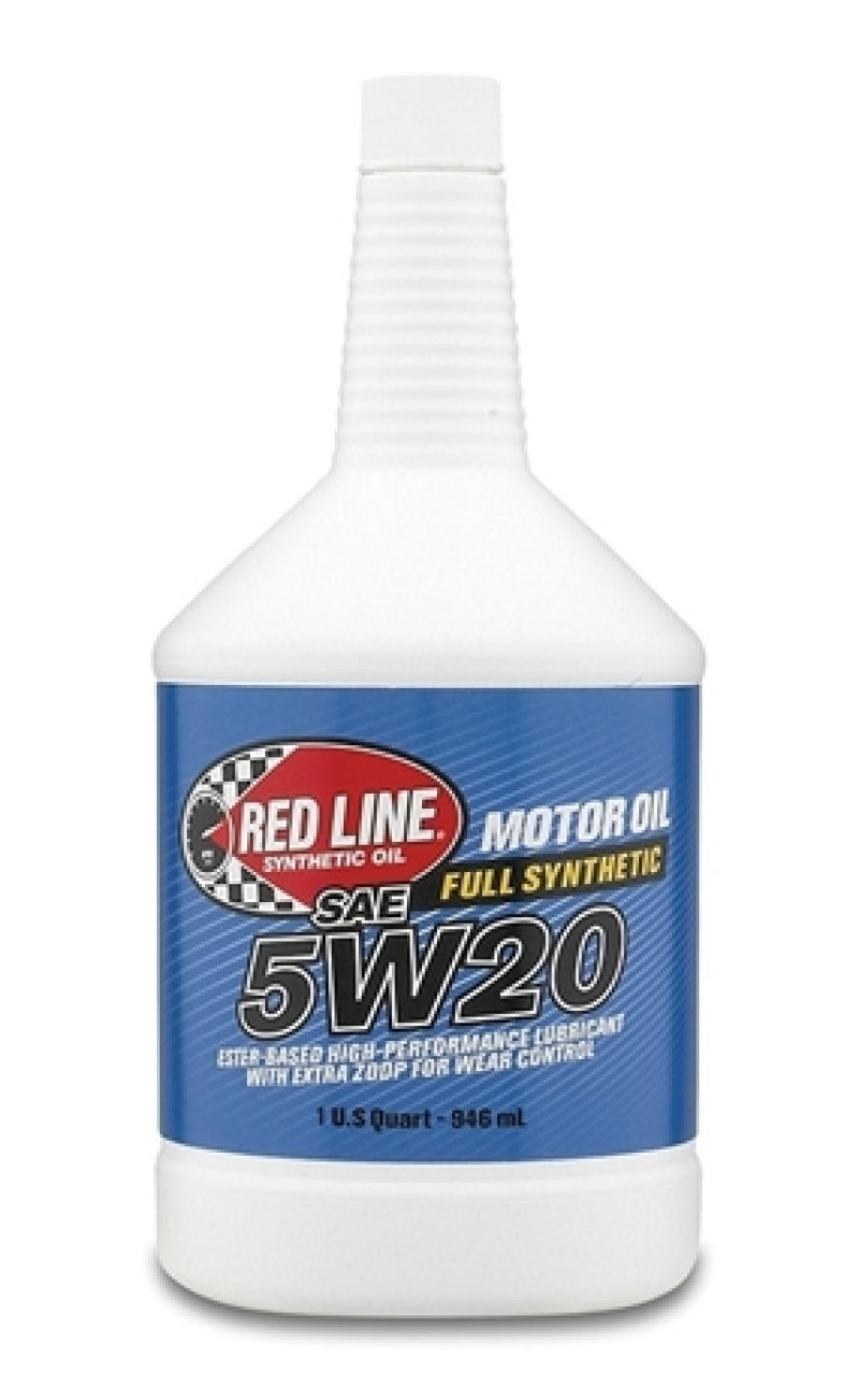 Red Line 5W20 Motor Oil - Quart - 15204 - 12/pkg