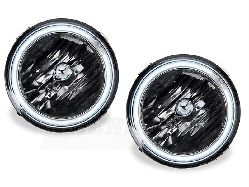 Raxiom 05-12 Ford Mustang GT LED Halo Fog Lights (Chrome) - 49133