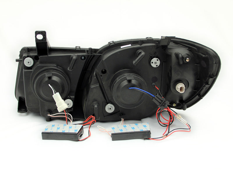 ANZO 1998-2007 Lexus Lx470 Projector Headlights w/ Halo Chrome (CCFL) - 111169