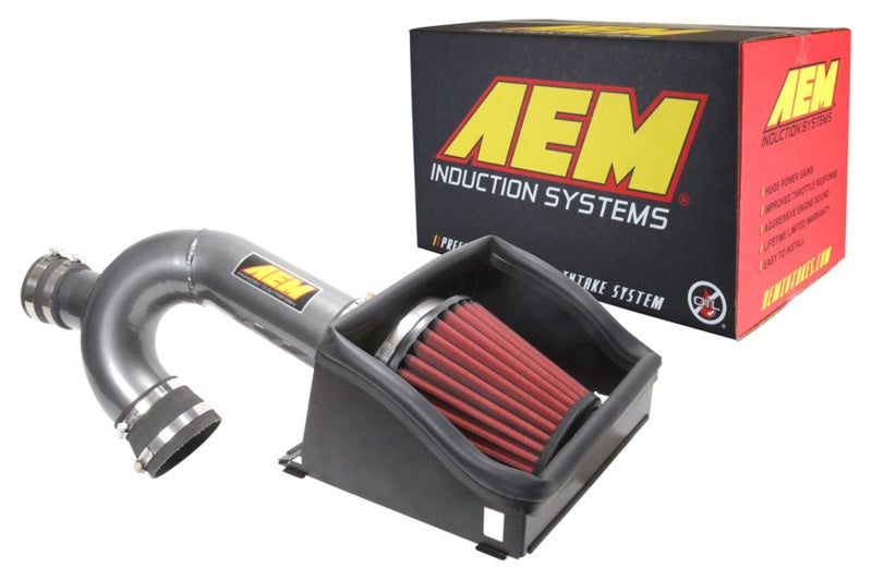 AEM 17-18 Ford F-150 3.5L V6 F/I Gunmetal Gray Cold - 21-8130DC
