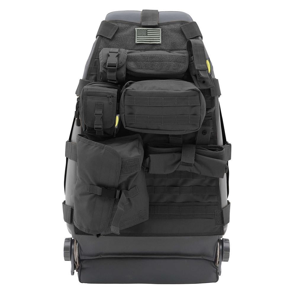 Smittybilt Gear Seat Cover Front Black 5661001