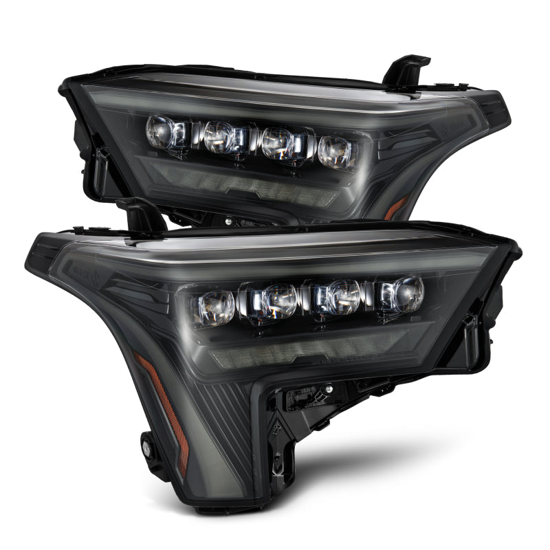 AlphaRex 22-23 Toyota Tundra NOVA-Series Headlights Alpha-Blk w/White DRL - - 880861