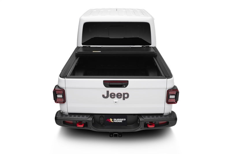 Rugged Ridge Armis Hard Folding With LINE-X Bed Cover 2020 - 13550.24