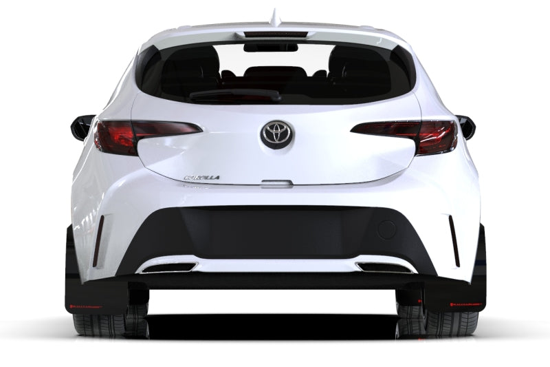 Rally Armor 18-25 Toyota Corolla Hatchback Black UR Mud Flap - MF67-UR-BLK/GRY