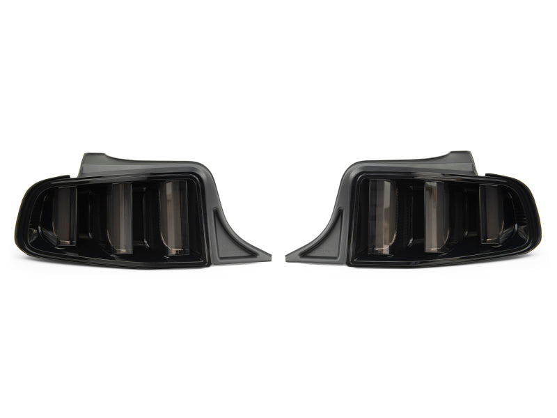 Raxiom 13-14 Ford Mustang Vector V2 Tail Lights- Black Housing - 408606