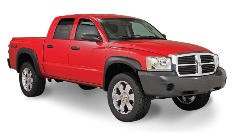 Bushwacker 05-10 Dodge Dakota Crew Cab Fleetside Extend-A-Fender Style Flares - 51908-02