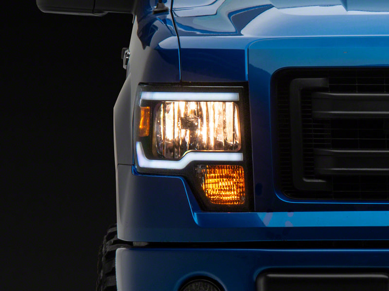 Raxiom 09-14 Ford F-150 Axial Series Headlight w/ SEQL LED - T566368