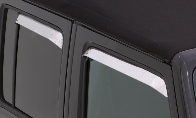 AVS 87-91 Ford LTD Crown Victoria Ventshade Front & Rear - 14088