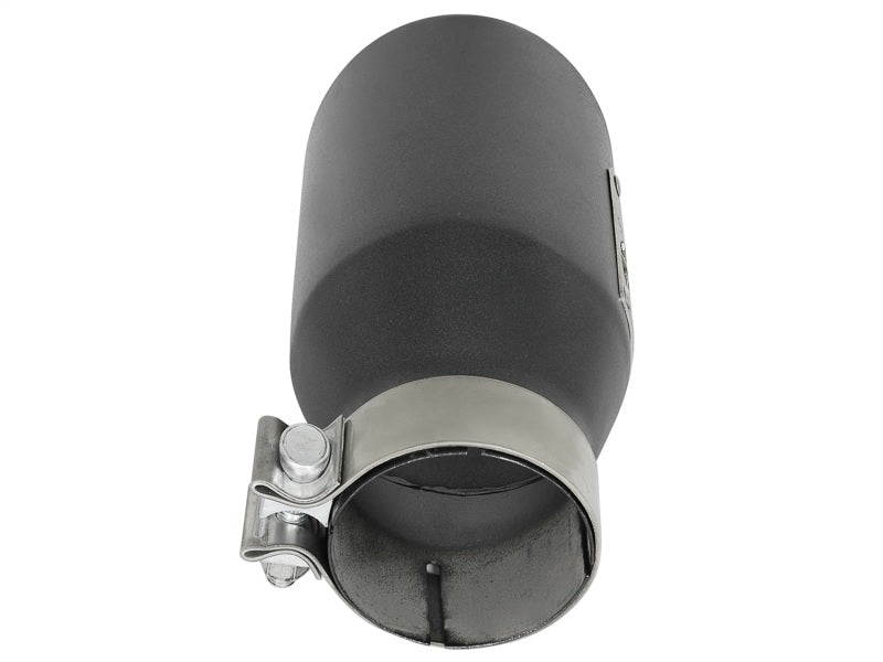 aFe MACH Force-Xp 3in 304 SS Metallic Black Exhaust Tip - 49T30451-B091