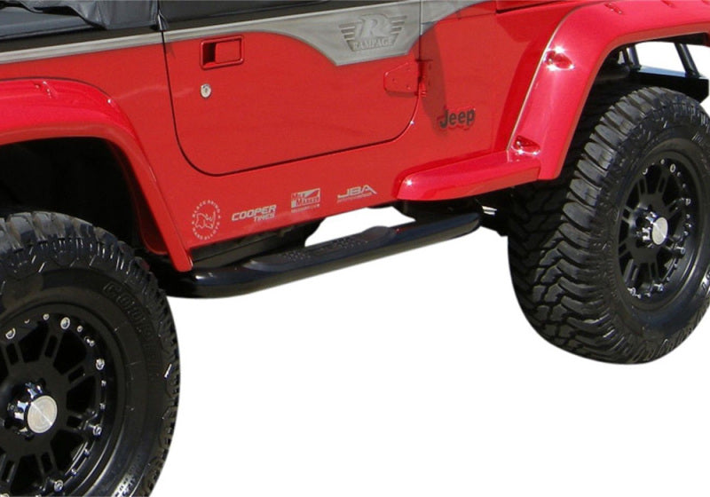 Rampage 2007-2018 Jeep Wrangler(JK) 3 Inch Round Nerf Bar - - 8627