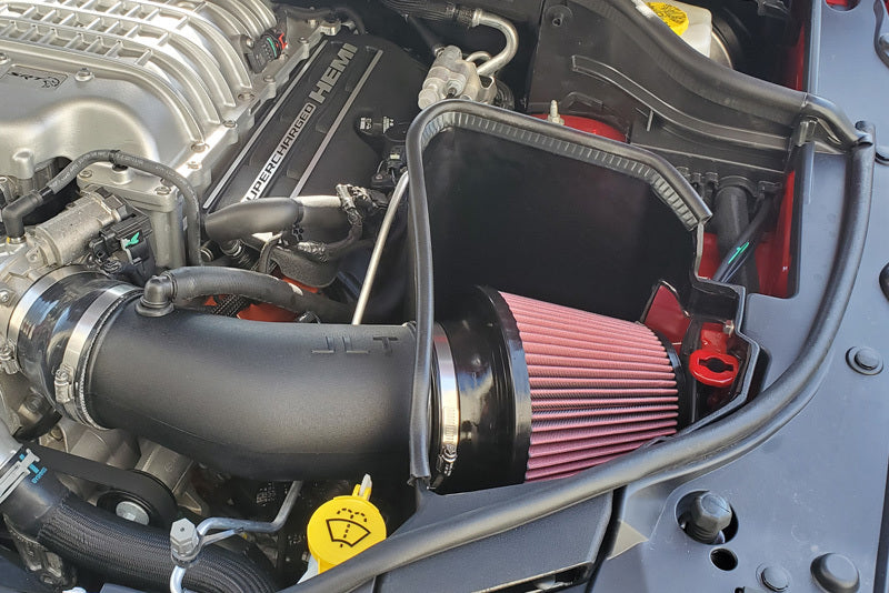 JLT 2021 Dodge Durango Hellcat 6.2L Black Textured Cold Air - CAI-DDHC-21