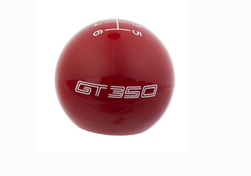 Ford Racing 15-19 Mustang GT350 Shift Knob 6-Speed - Red - M-7213-M8SR